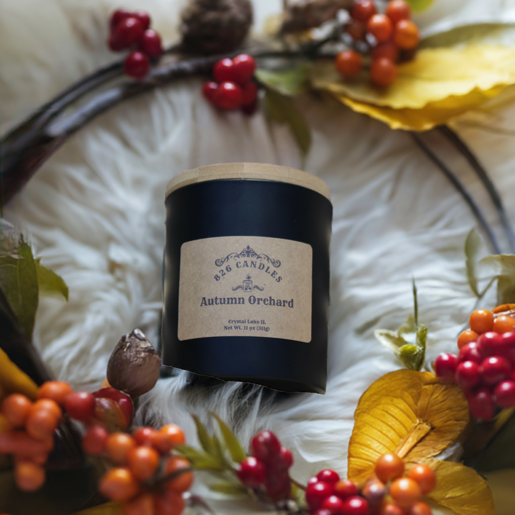 Autumn Orchard 11 oz candle, gift for her, housewarming gift, home decor, apple harvest scented, fall decor