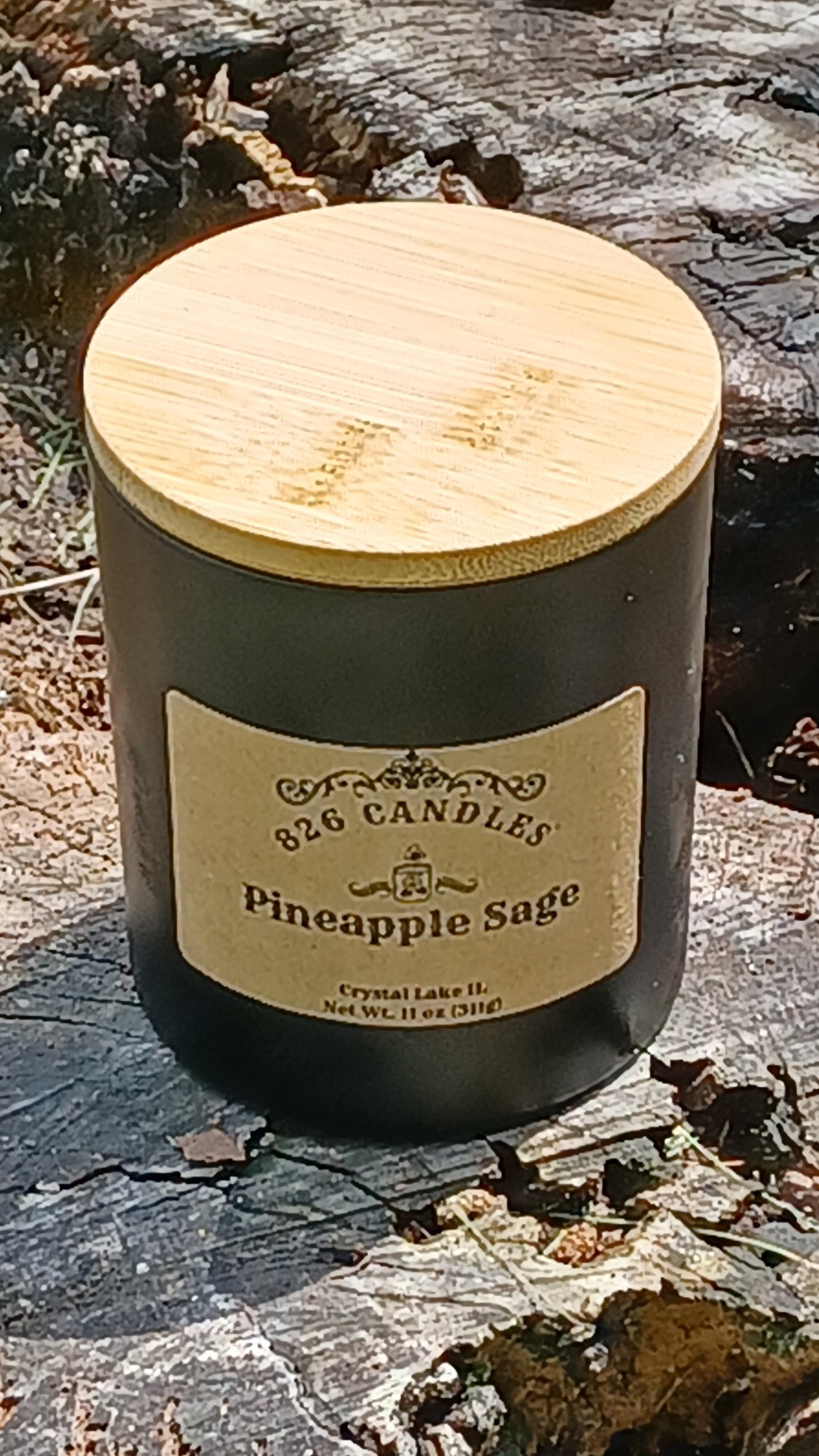 Pineapple and Sage scent, 11 oz candle gifts for her, gift for mom, gifts for him, home decor, tropical scent.