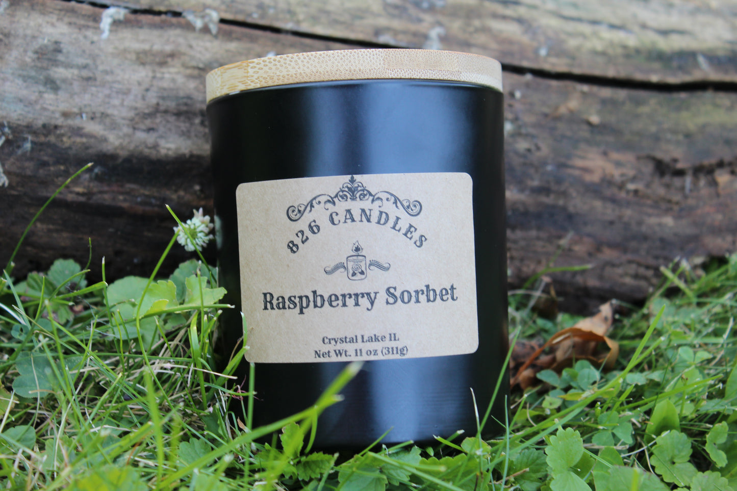 Raspberry Sorbet scented 11 oz candle, gift for her, gift for mom, best friend gift.
