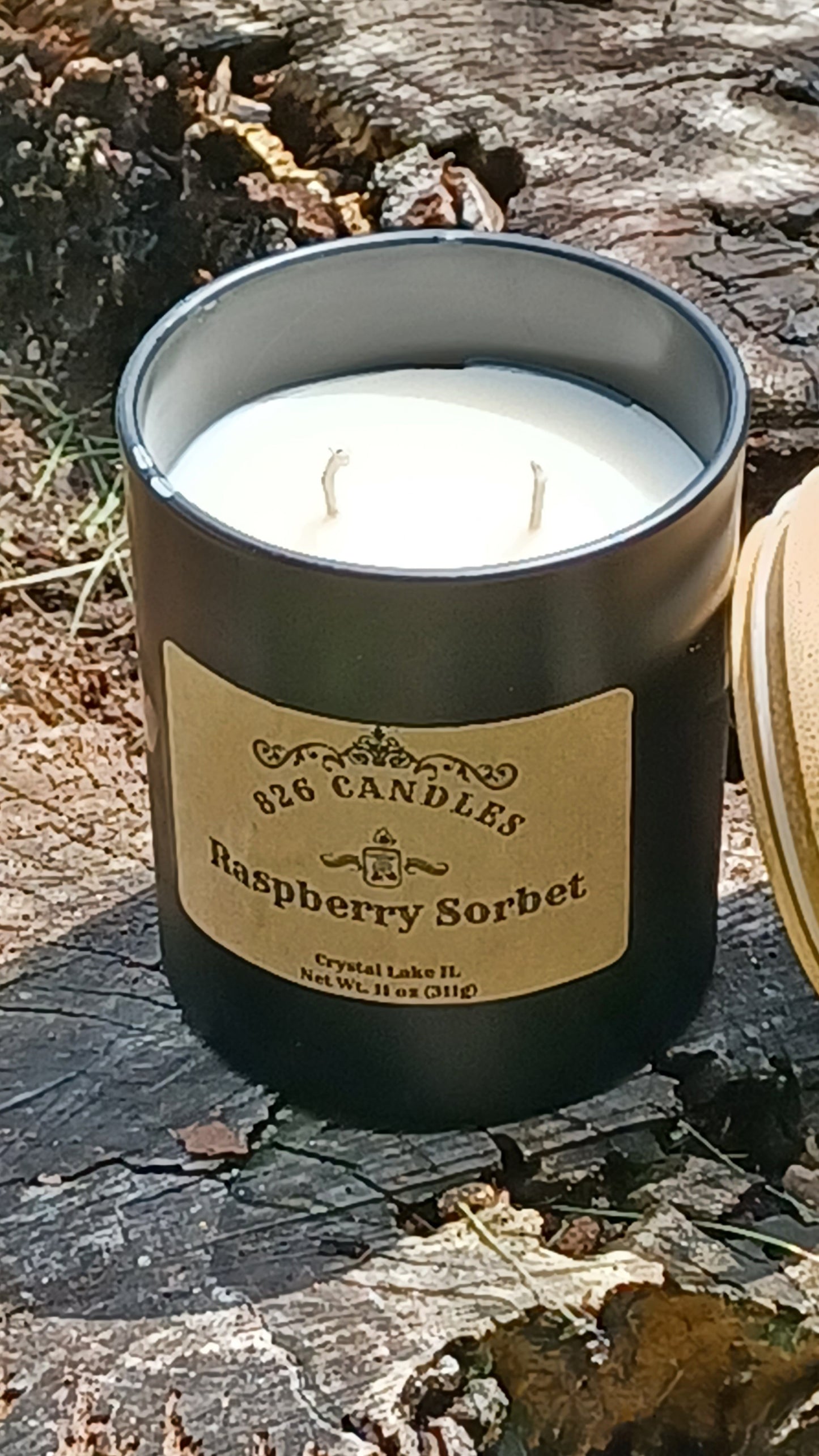 Raspberry Sorbet scented 11 oz candle, gift for her, gift for mom, best friend gift.