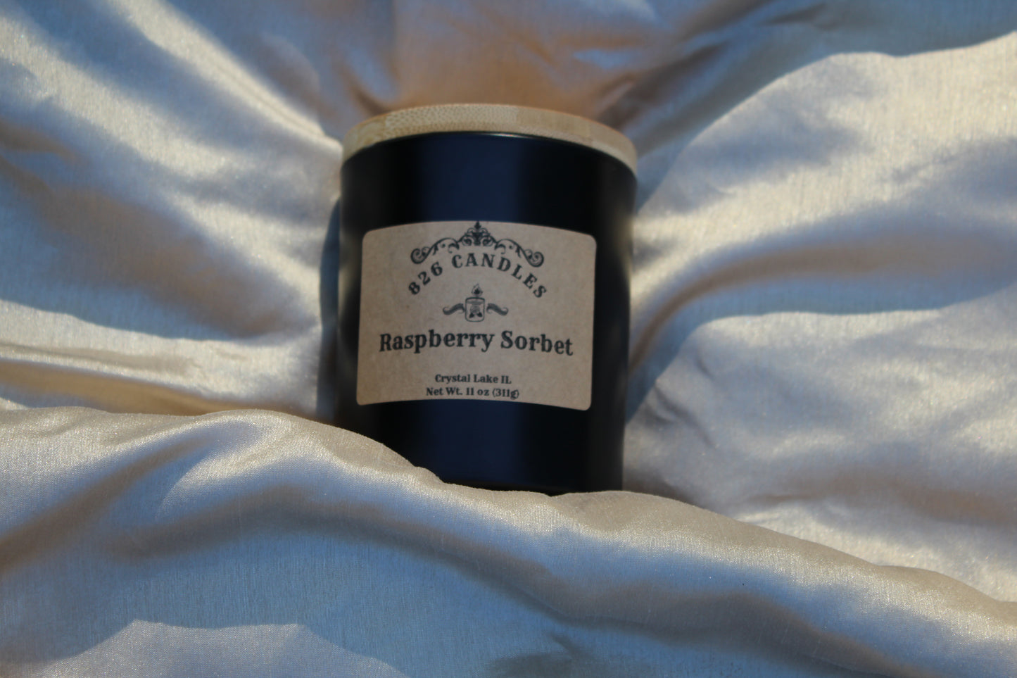 Raspberry Sorbet scented 11 oz candle, gift for her, gift for mom, best friend gift.