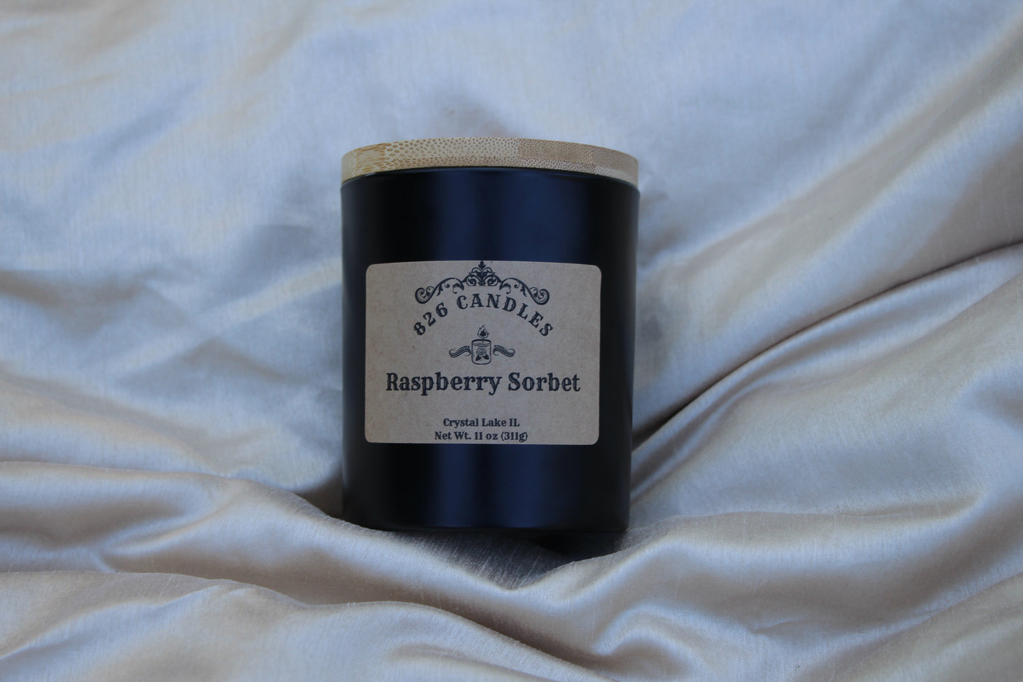 Raspberry Sorbet scented 11 oz candle, gift for her, gift for mom, best friend gift.